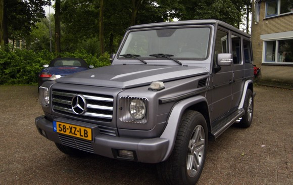 Carwrap RVS look