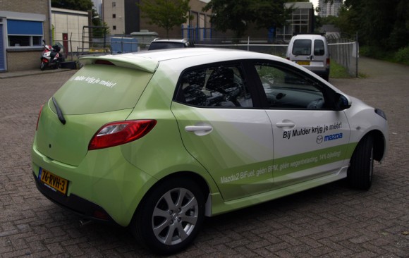 Mazda 2 BiFuel carwrap