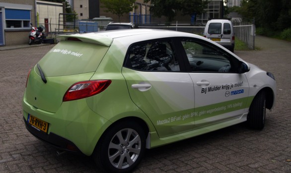 Mazda 2 BiFuel carwrap