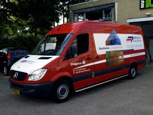 Progeco Holland autobelettering