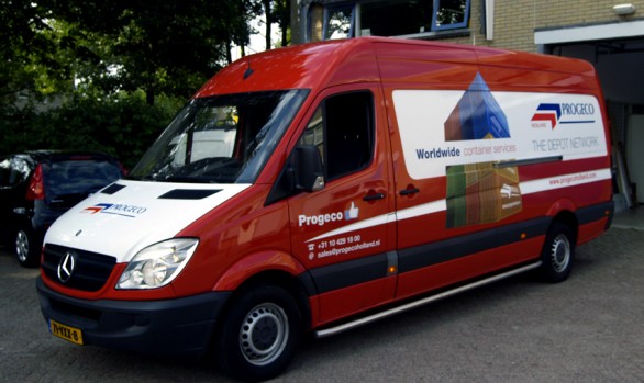 Autobelettering Progeco Holland