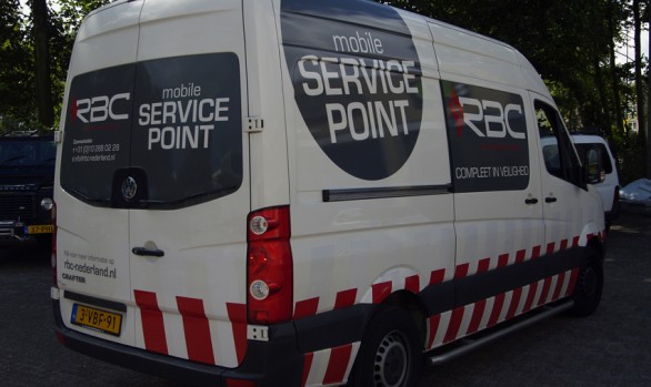Autobelettering RBC Nederland