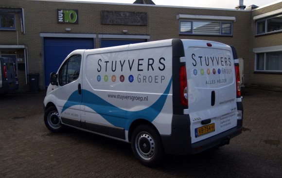 Autobelettering Stuyvers Groep