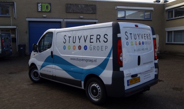 Autobelettering Stuyvers Groep