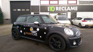 TalentForCare_autobelettering_MiniCooper