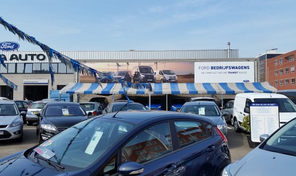 Spandoek bedrijfswagens