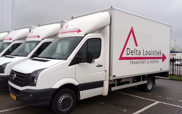 Autobelettering Delta Logistiek