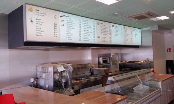 Lichtbak Snackbar Oss