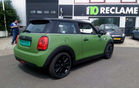 Carwrap mat groen