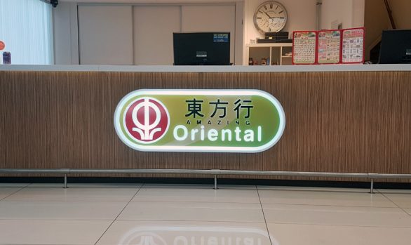 Amazing Oriental 3D lichtbak Duiven