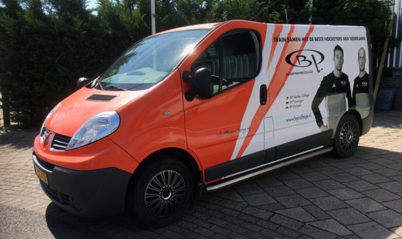 Bakker Pruyser College autobelettering