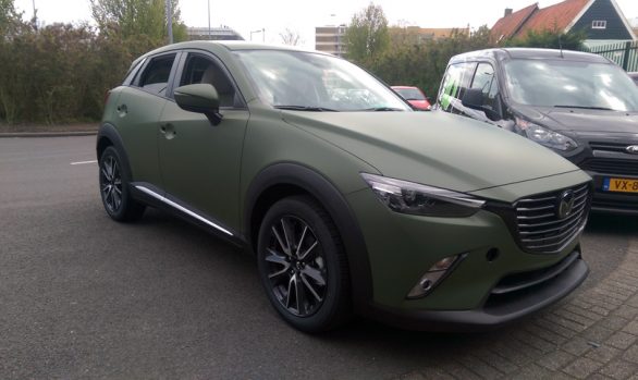 Carwrap matgroen