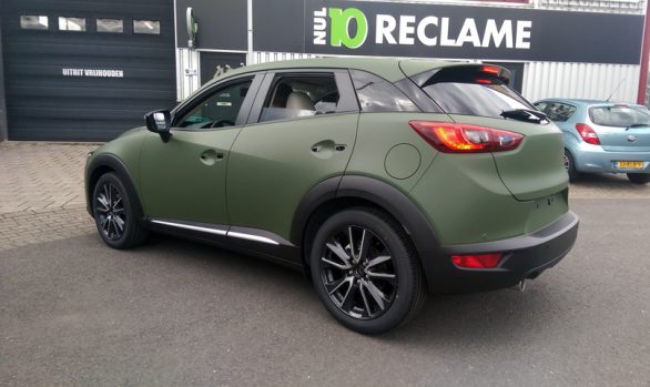 Carwrap matgroen
