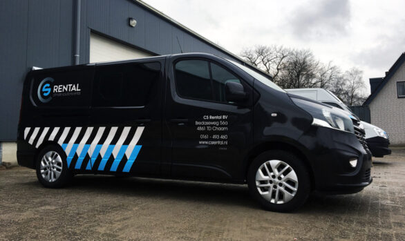 CS Rental autobelettering