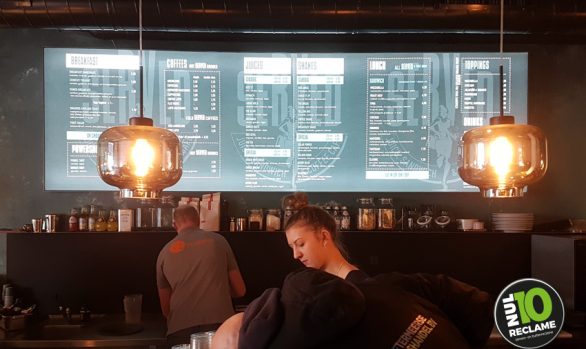 Served Food textielframe verlicht