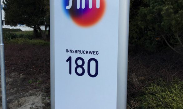 Sim Groep zuil