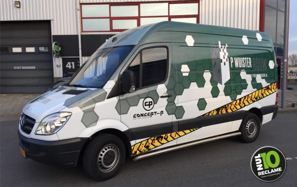 P Wuister Bouw carwrap & autobelettering