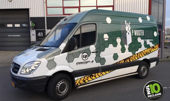 P Wuister Bouw carwrap & autobelettering