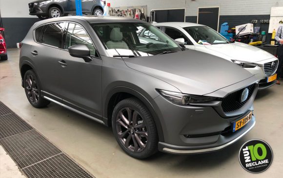 Mulder Mazda CX5 carwrap (matt metallic grey)