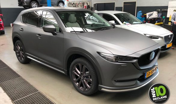 Mulder Mazda CX5 carwrap (matt metallic grey)
