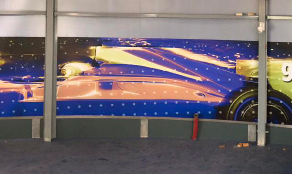 Autowas H2O Zoetermeer muurprints