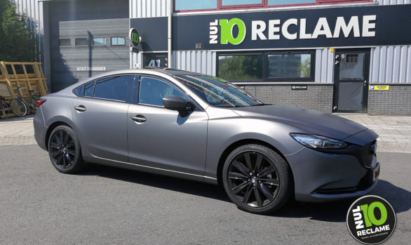 Mulder Mazda 6 carwrap (matt metallic grey)