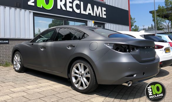 Mulder Mazda 6 carwrap (matt metallic grey)