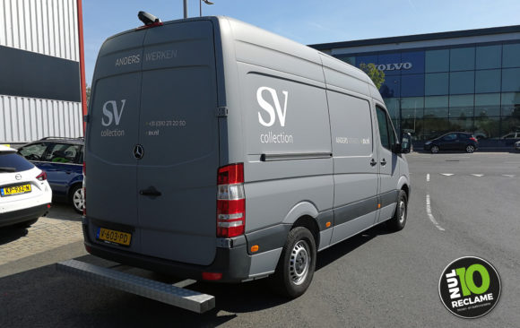 SV Collection carwrap MB Sprinter (mat grijs)