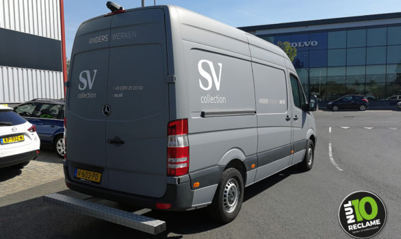SV Collection carwrap MB Sprinter (mat grijs)