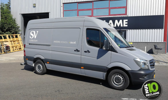 SV Collection carwrap MB Sprinter (mat grijs)