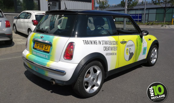 VersDenkers carwrap Mini Cooper (fullcolour)