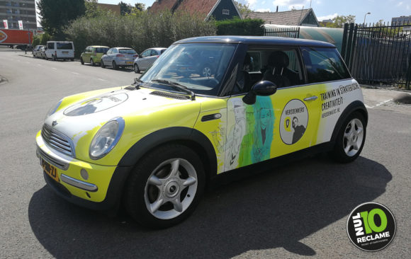 VersDenkers carwrap Mini Cooper (fullcolour)