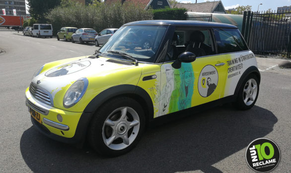 VersDenkers carwrap Mini Cooper (fullcolour)