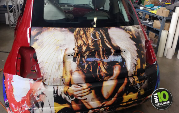 JacksArt / ArtShopRotterdam carwrap fullcolour (Fiat 500)