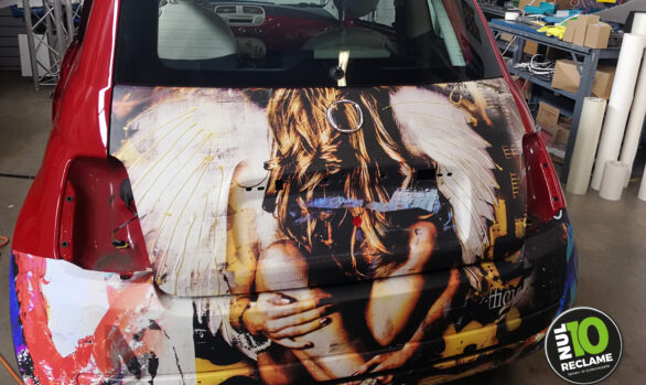 JacksArt / ArtShopRotterdam carwrap fullcolour (Fiat 500)