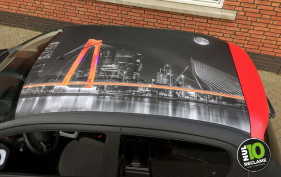 Carwrap Citroën C1 + FullColor dakwrap