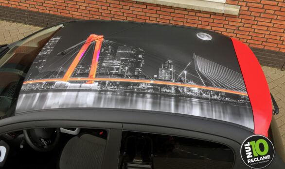 Carwrap Citroën C1 + FullColor dakwrap