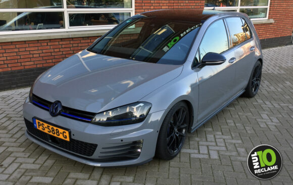 Volkswagen Golf Carwrapping Nardo Grey