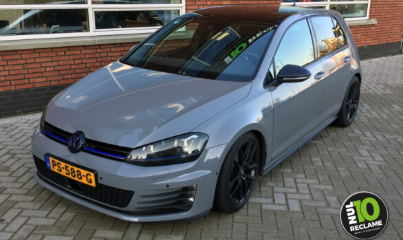 Volkswagen Golf Carwrapping Nardo Grey