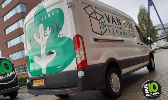 van Eijk Makelaars - autobelettering