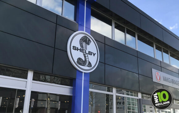 Shelby Europe - Gevelreclame / freesletters