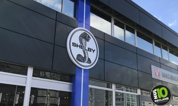 Shelby Europe - Gevelreclame / freesletters