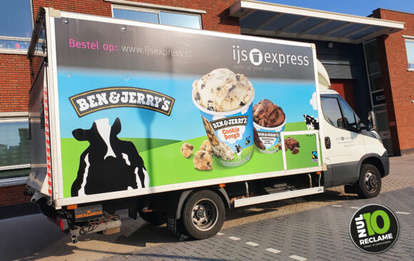 Ben & Jerry - Autobelettering