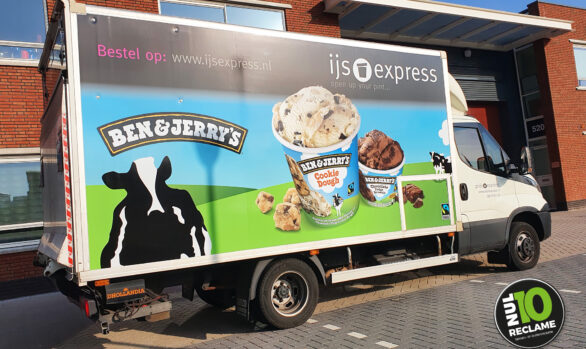 Ben & Jerry - Autobelettering