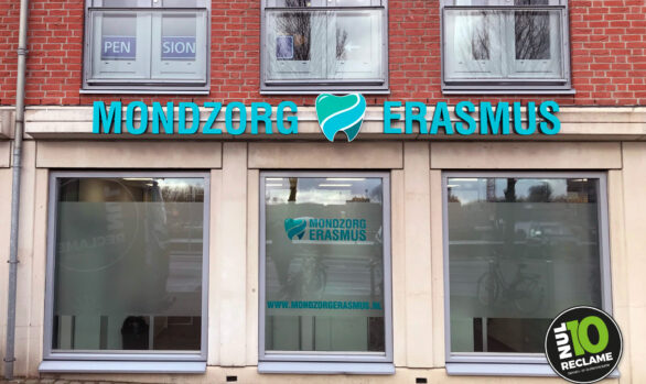 Mondzorg Erasmus - Lichtreclame / doosletters