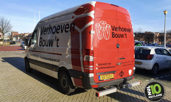Verhoeven Bouwt - Autobelettering (Mercedes Sprinter)