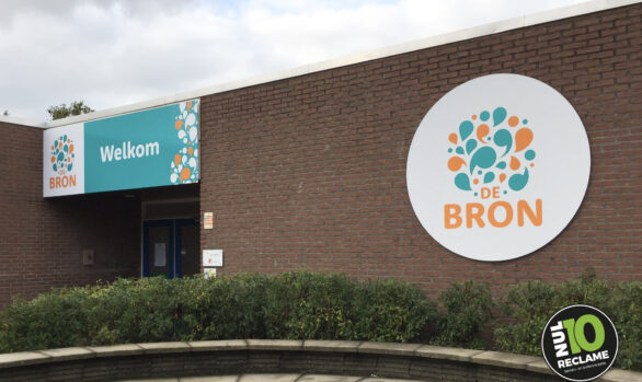obs de Bron - Gevelreclame