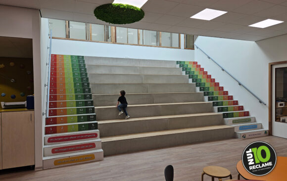 Blick op Onderwijs - Trapstickers (de Groeiplaneet)