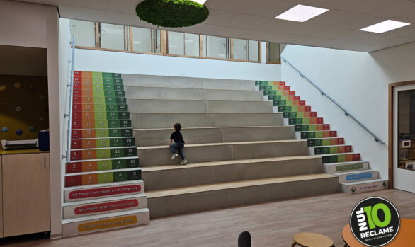 Blick op Onderwijs - Trapstickers (de Groeiplaneet)