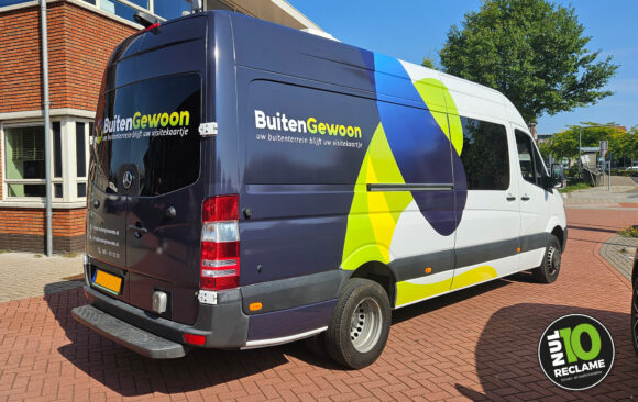 BuitenGewoon - Autobelettering (MercedesBenz Sprinter)